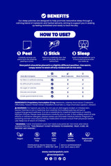 Lifestyle image showing adults using Nectar Sleep Patches while traveling