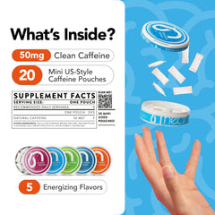 Nectr Energy pouches being dispensed for easy use