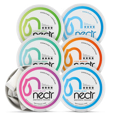 Nectr Iced Mango pouch ready for on-the-go focus.