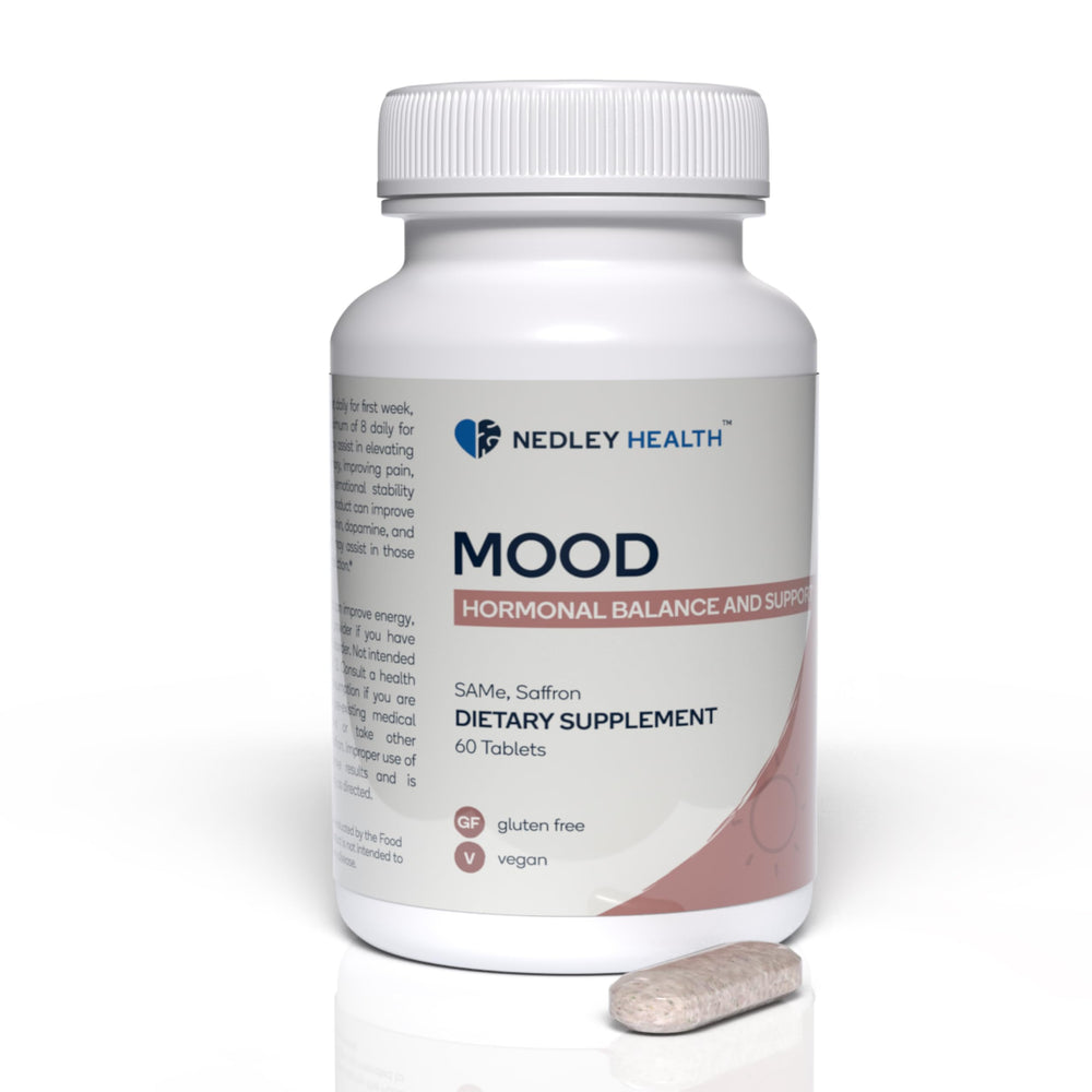 Nedley Health Mood bottle with 60 tablets label
