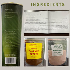 Master Cleanse Lemonade Diet components arranged