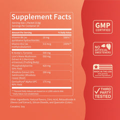 Nello SuperFocus Mojito ingredients overview