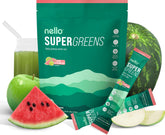 Nello Supergreens Sour Watermelon travel pack front view