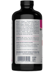 Collagen liquid with pomegranate, cranberry, elderberry juices and green tea