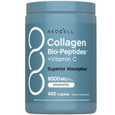 NeoCell Grass Fed Collagen Peptides bottle with 400 caplets