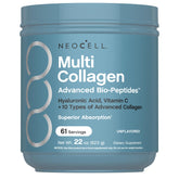 Front view of NeoCell Multi Collagen Bio-Peptides Powder packaging