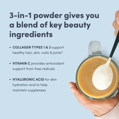 Dissolve two scoops per serving into a beverage