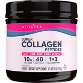 Front view of NeoCell Super Collagen Peptides canister