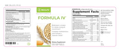 Nutritional facts and ingredients of NeoLife Formula IV Softgel
