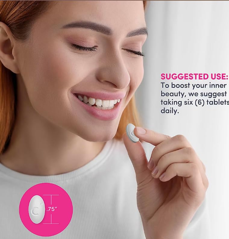 Healthy skin hair nails benefits image