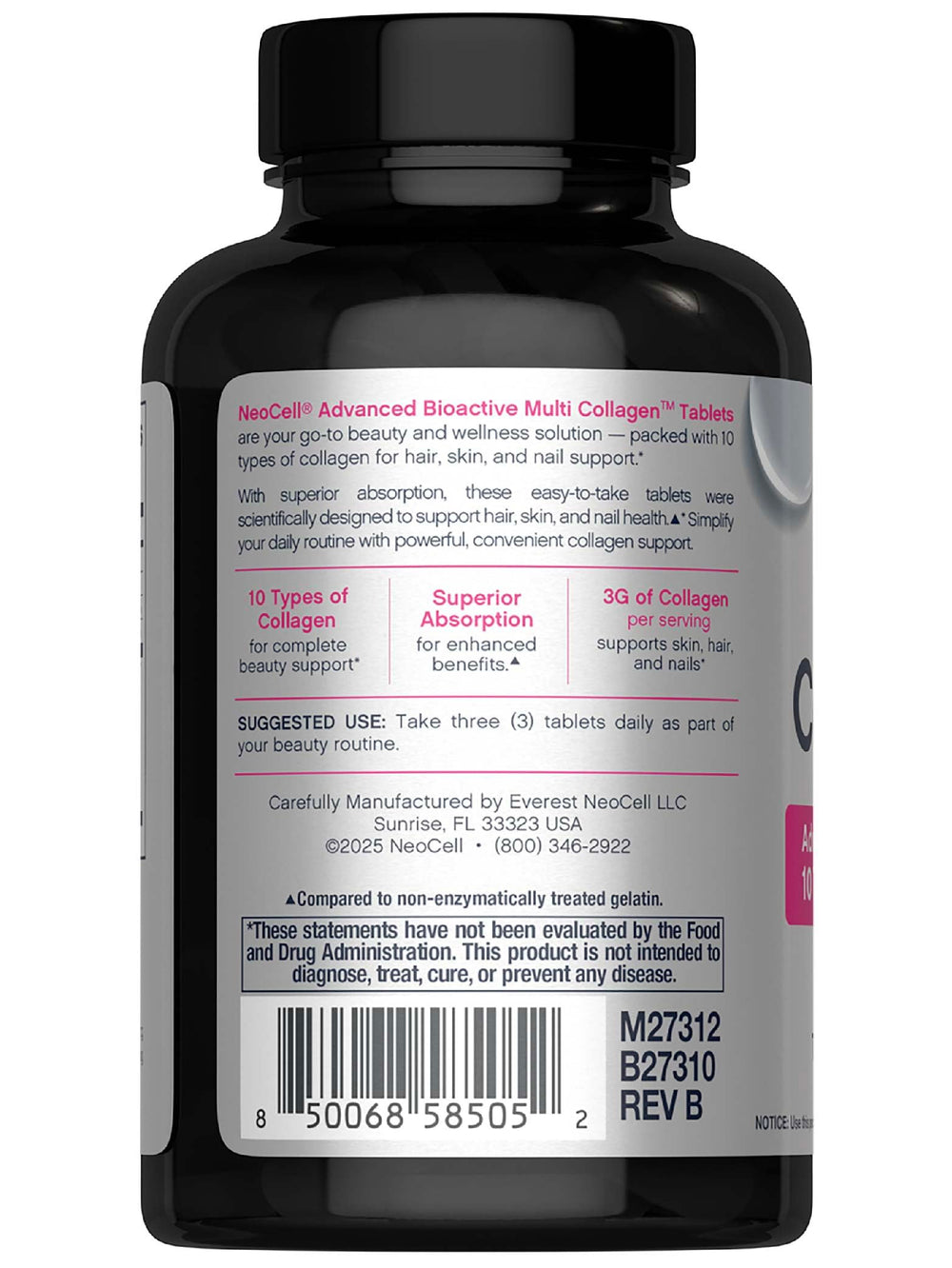 Gluten-free, no soy or wheat icon for NeoCell collagen