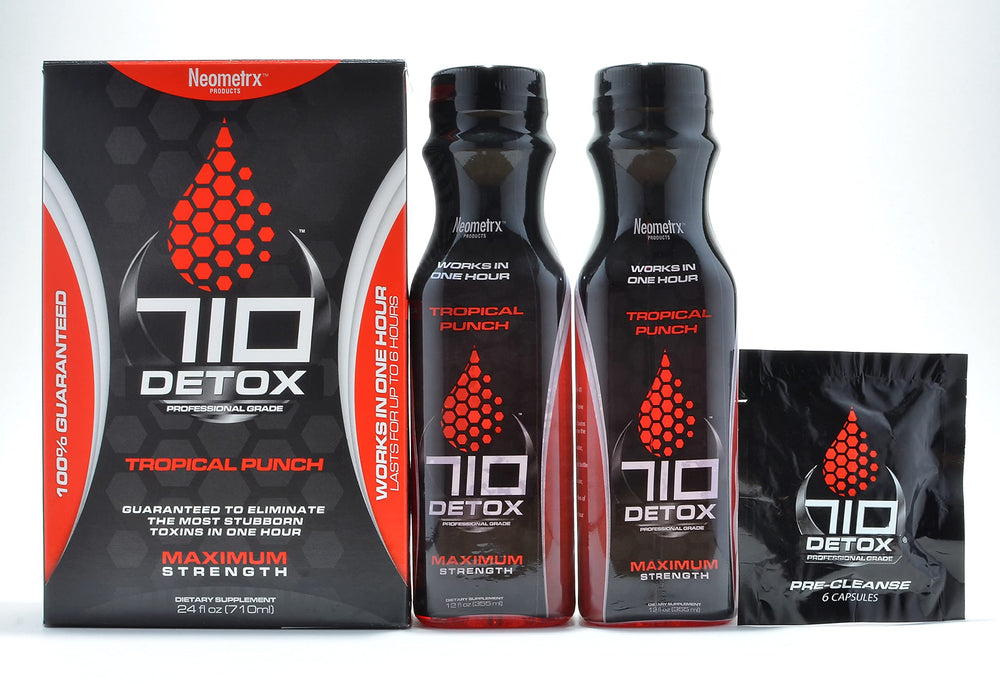 Detox Pure Neometrx 710 tropical punch detox bottles (2x12 oz)