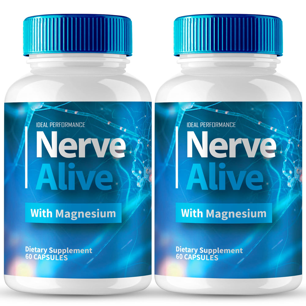 Nerve Alive nerve capsules bottle close-up