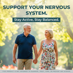 Nerve Calm bottle showing capsules