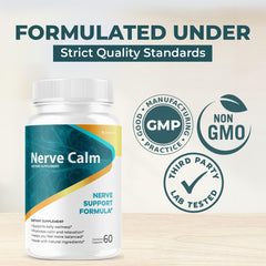60 capsules per bottle of Nerve Calm