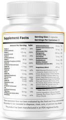 USA-made Nerve Calm product label