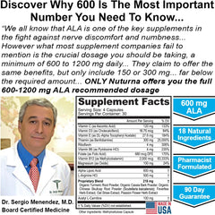 Nerve care Nuturna ALA 600 mg capsules