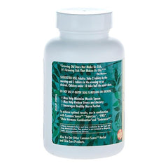 Close-up of the Nerve Control label showing Central Nervous System Support