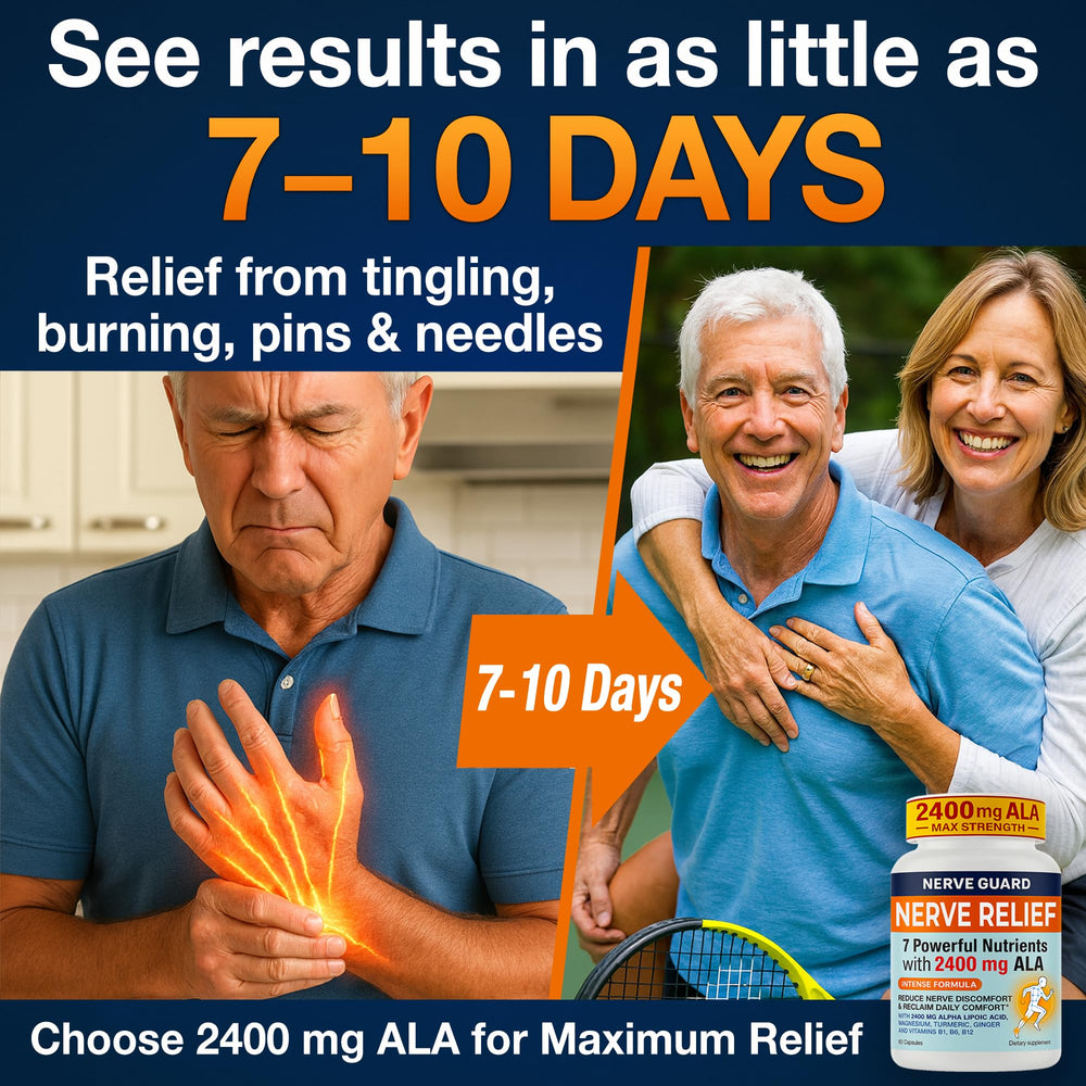 Graphic highlighting Alpha Lipoic Acid 2400 mg