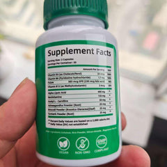 Nerve Savior B-vitamins image emphasizes essential nerve nourishment for ongoing function.