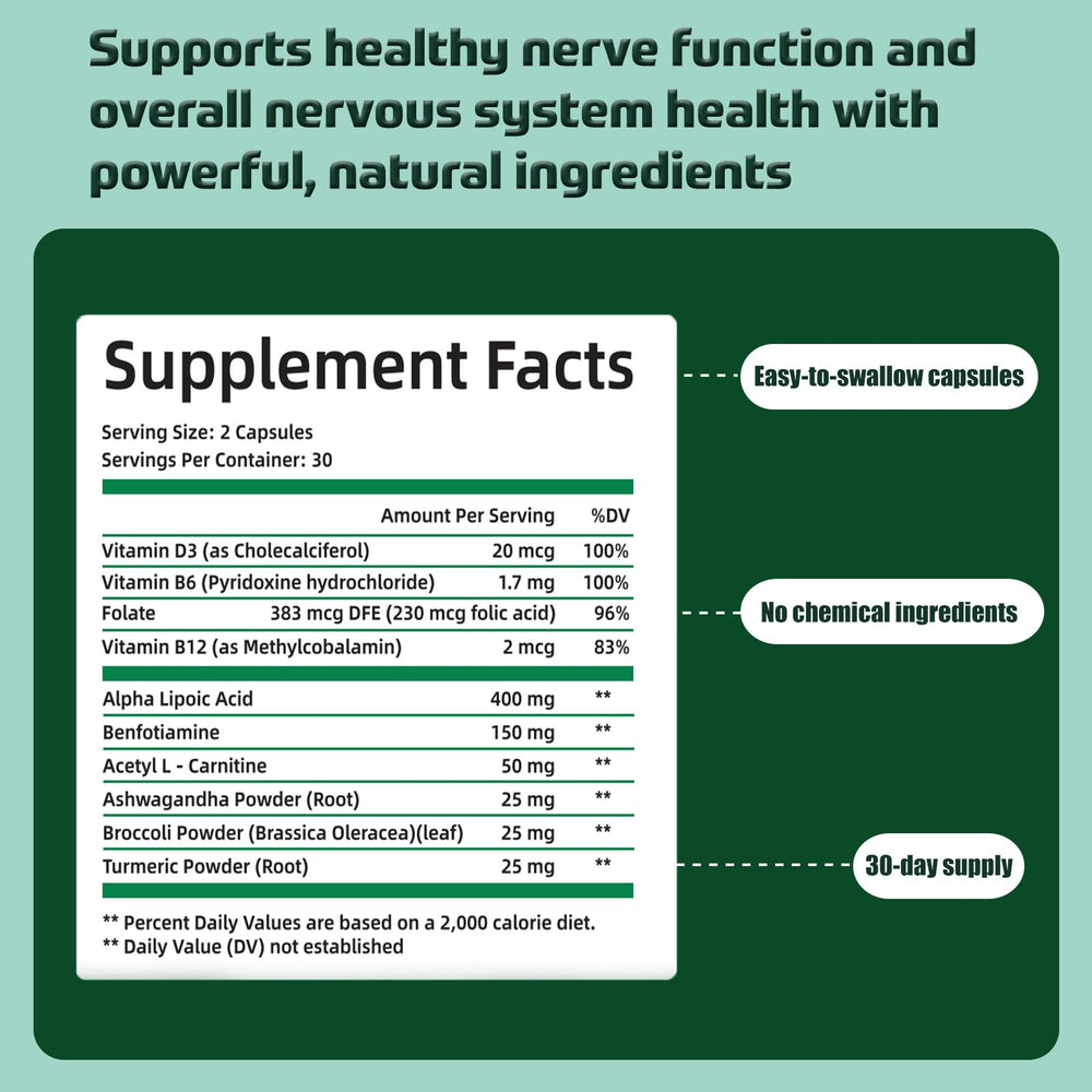 Nerve Savior herbal-extracts closeup underscores natural ingredients supporting nervous health.