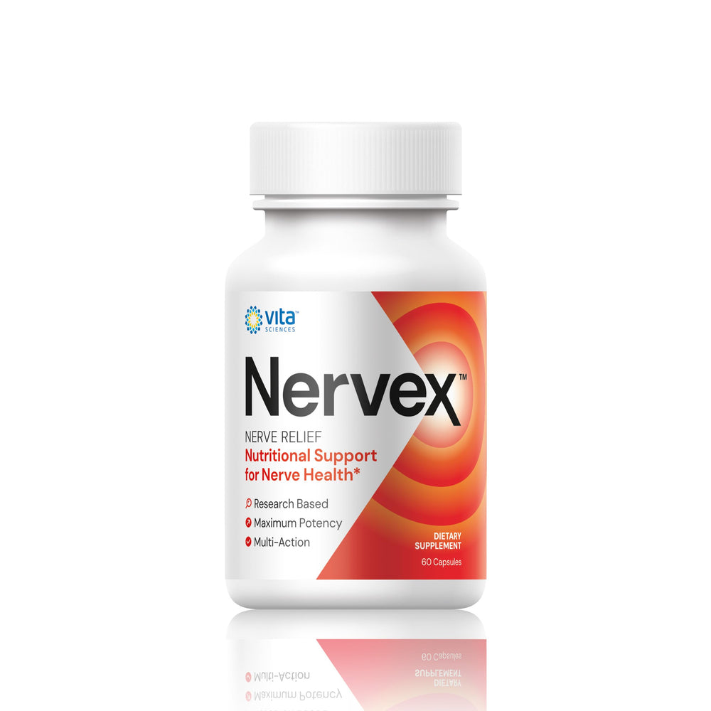 Nervex Pills bottle and packaging