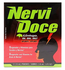 Front view of Nervidoce Multivitamin 12-count pouch