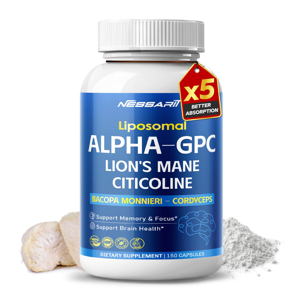 NESSARIT Liposomal Alpha-GPC bottle with 150 capsules