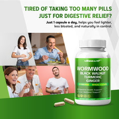 NESSARIT Wormwood 8700 mg capsules