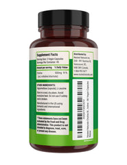 Close-up of capsule texture and bottle cap