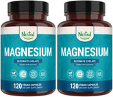 Bottle of Nested Naturals Magnesium Glycinate Chelate 200mg