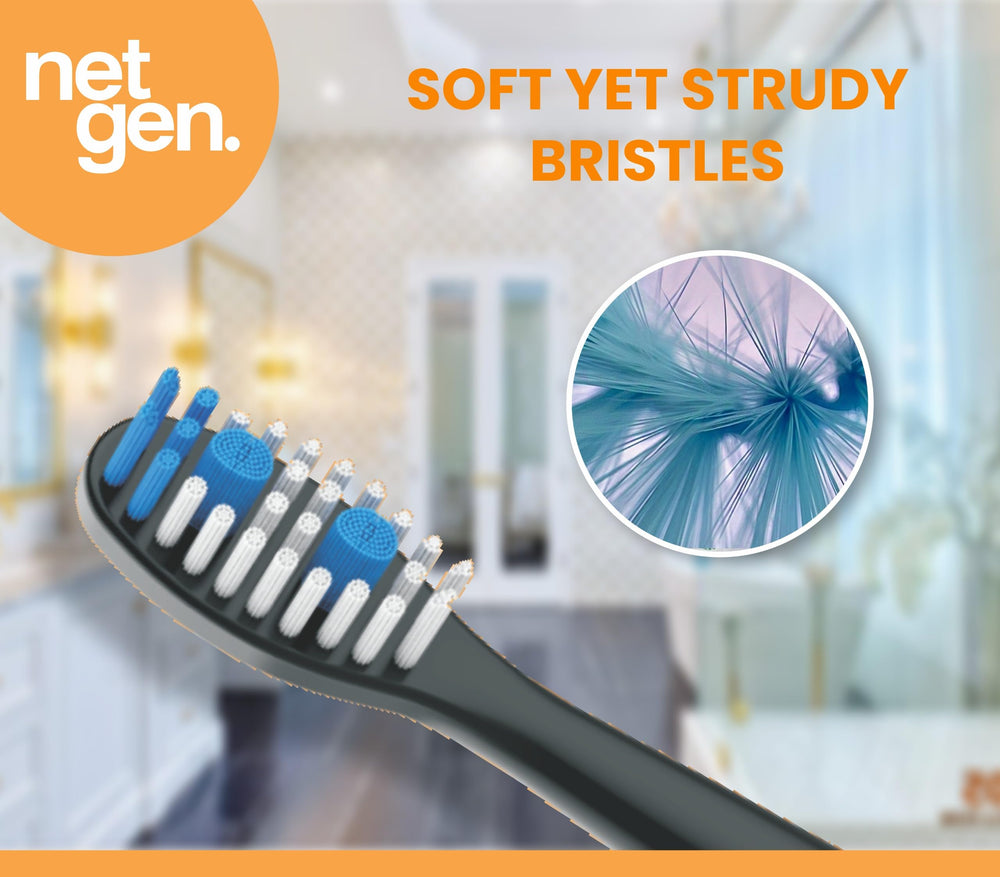 Deep cleaning with up to 40,000 brush movements per minute