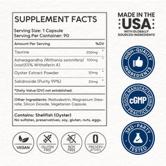 NEUMINA capsules deliver energy and immune support for men.