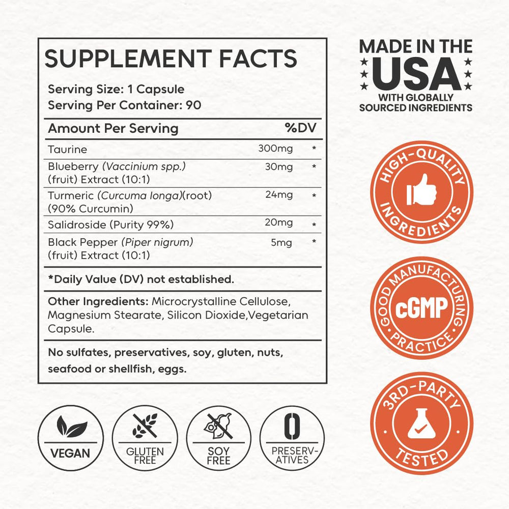 NEUMINA vegan capsules with seal indicates Non-GMO and allergen-free formulation