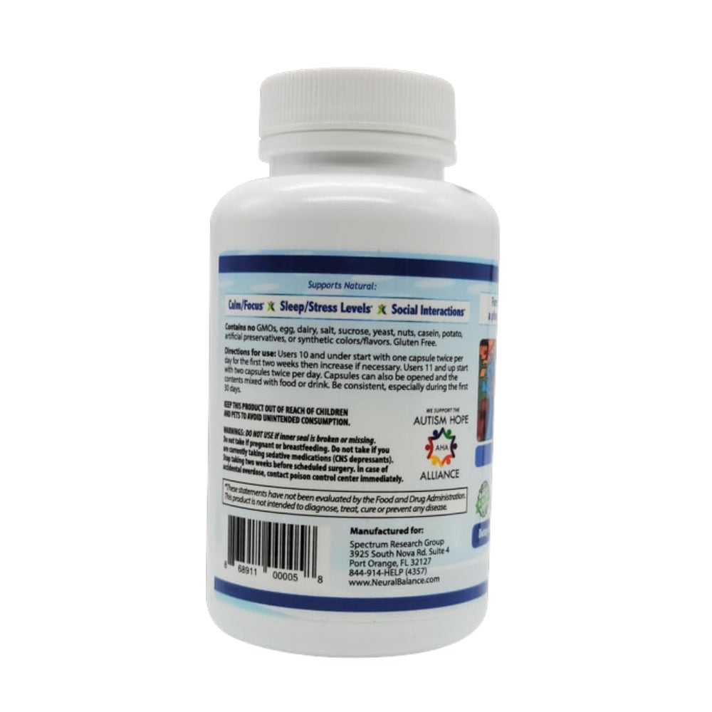 Packaging of NEURAL BALANCE Anandanol with enzyme blend
