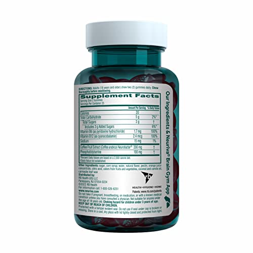 Nootropic gummies supporting memory and learning