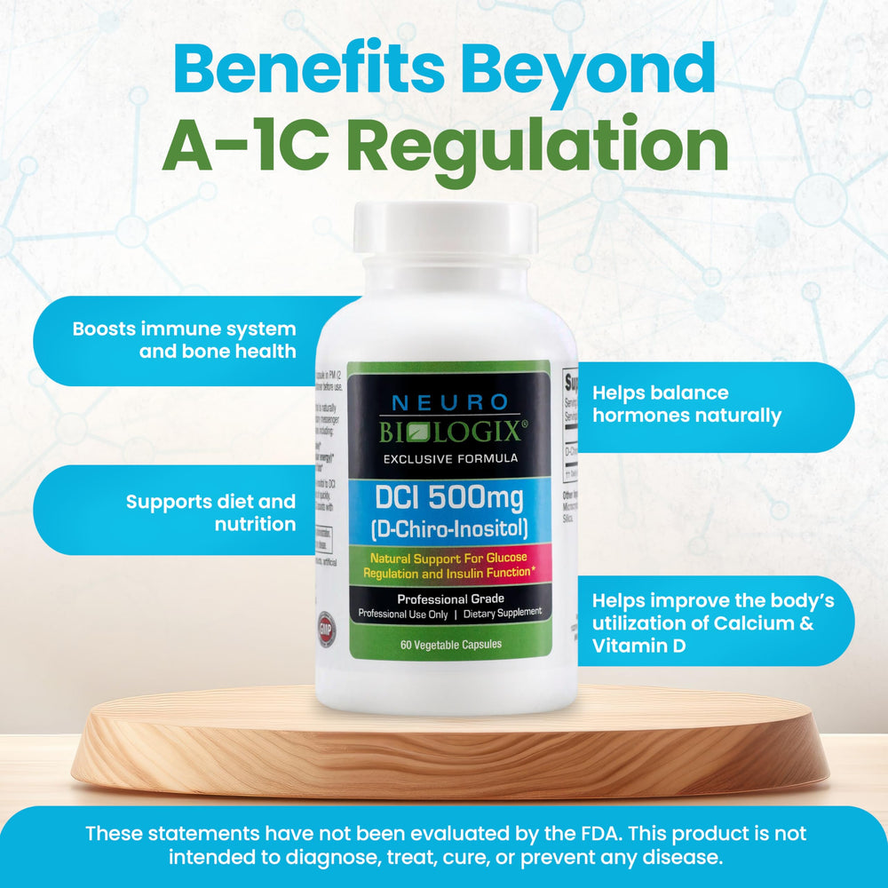 Neuro Biologix D-Chiro Inositol 500mg product packaging box