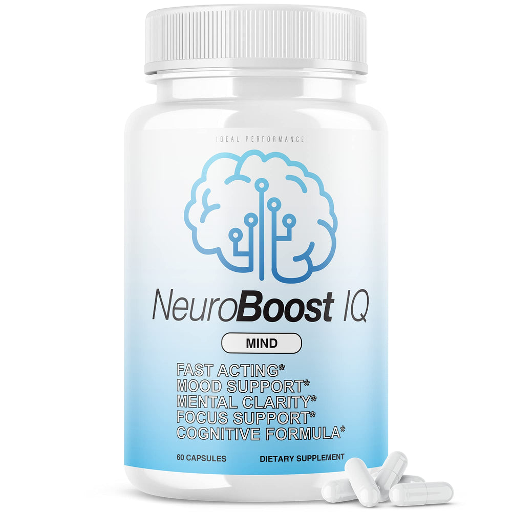 Bottle of Neuro Boost IQ 60 capsules