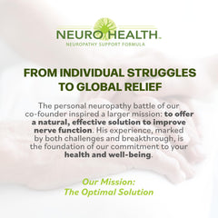 Neuro Health brand story concept image depicting founder's mission