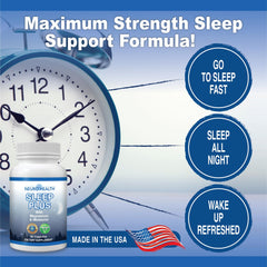 Graphic indicating Stay Asleep Longer benefit