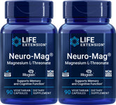 Life Extension Neuro-mag Magnesium L-threonate bottle front view