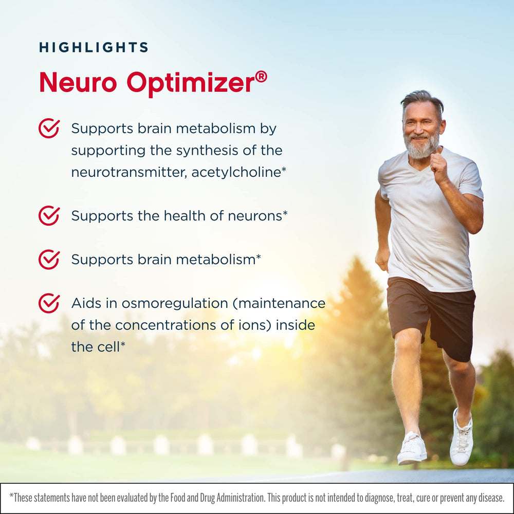 Gluten-free Neuro Optimizer packaging