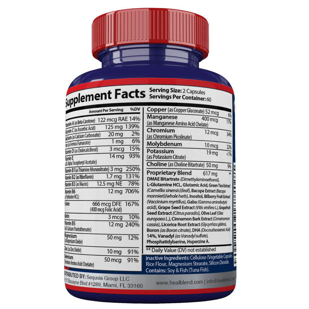 Graphic depicting energy, mood, and focus boost from Neuro Plus
