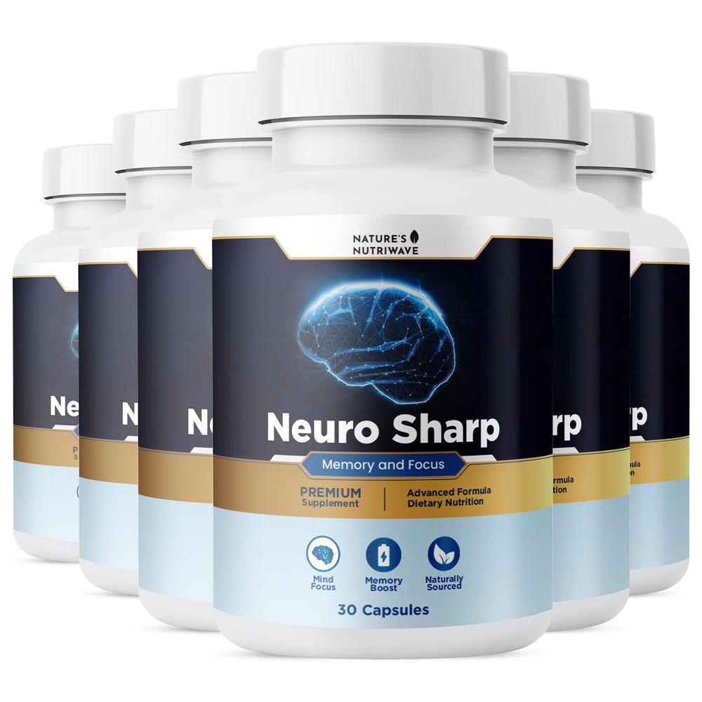 Neuro Sharp bottle front label