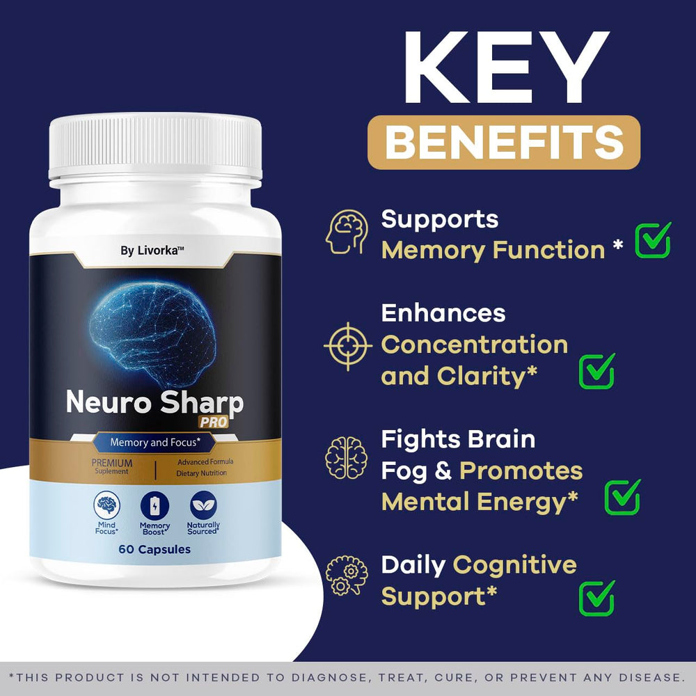 Close-up of Neuro Sharp Pro label