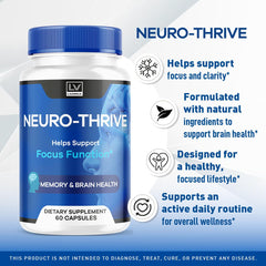 Close-up of Neuro Thrive Brain capsules