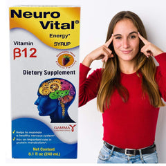 Serving size and dosage information for Neuro Vital B12 Energy Syrup