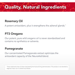 Serving directions for NeuroAid: one tablespoon