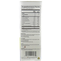 Nutrition label and spoon serving Neurobion B12 Liquid Citrus