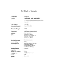 Formaldehyde-free safety verification document